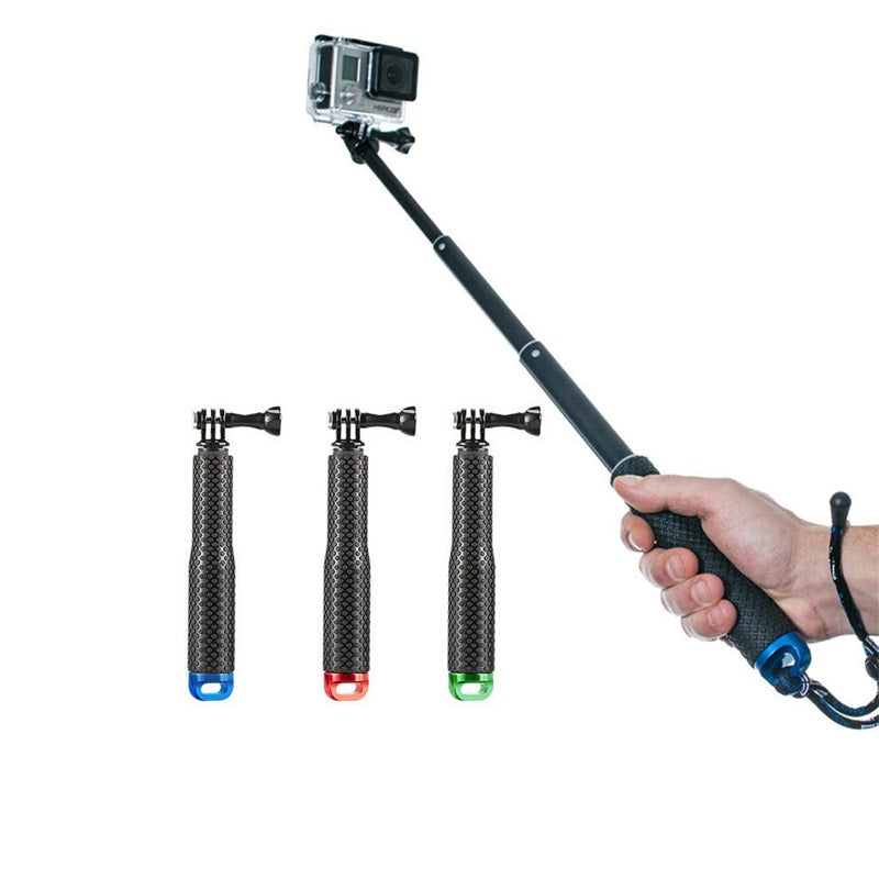Selfie Stick 18-49 cm Negru cu diverse culori
