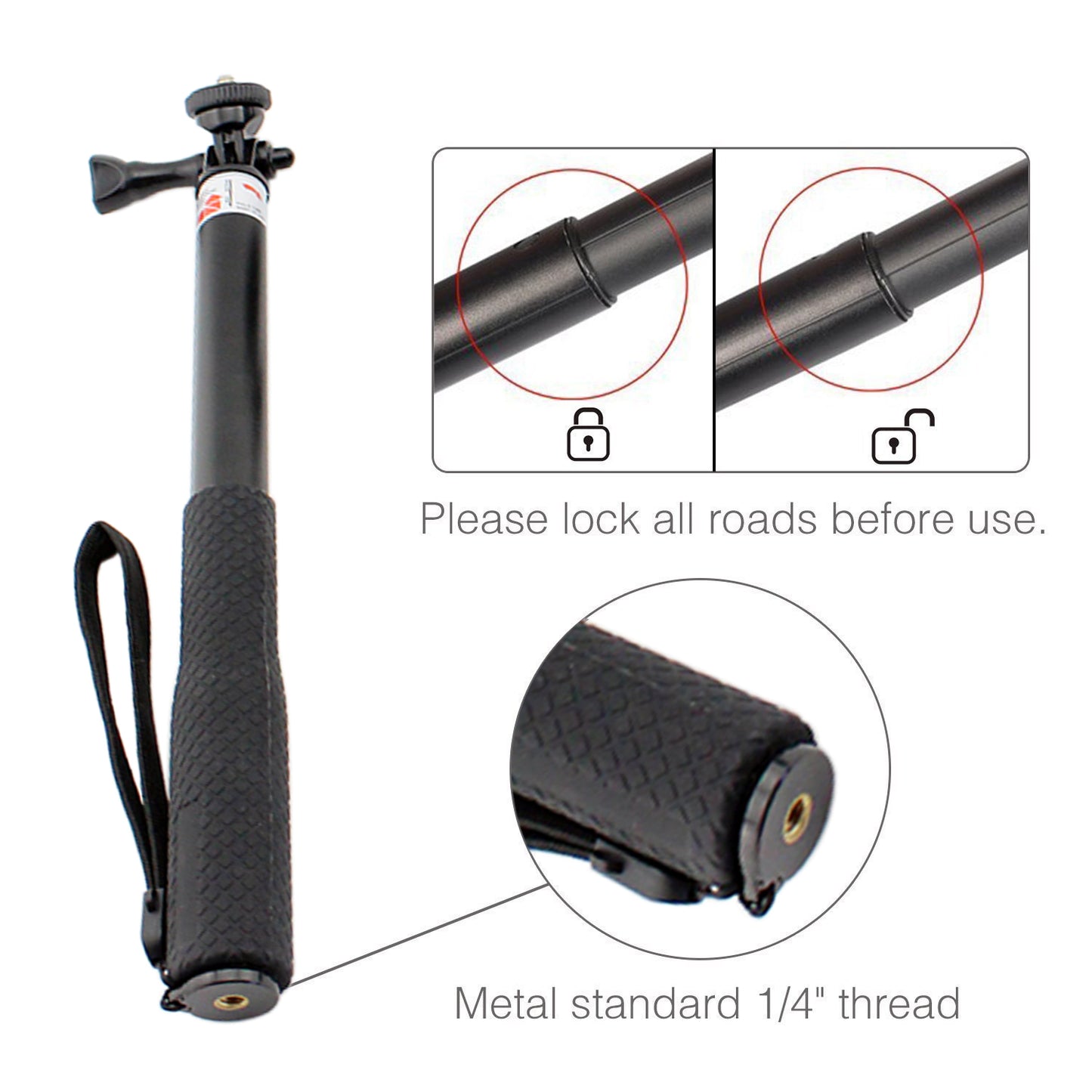 Selfie Stick 33-110 cm