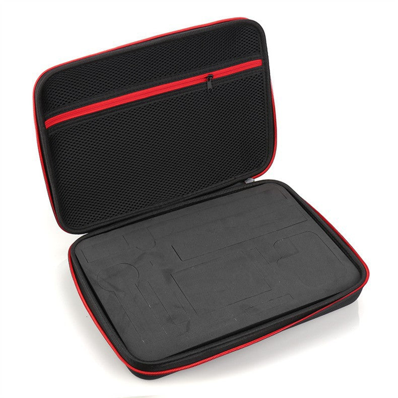 Geanta de protectie si transport pentru camere video sport Insta360 One X5 X4 X3 X2 X1 si Accesorii, 325X231X56 mm, L, Negru
