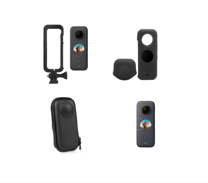 Set 4 accesorii pentru camera video sport insta360 one X2