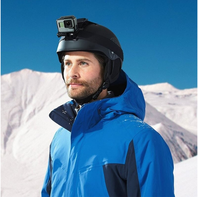 Sistem Prindere Camera, Headstrap GoPro Hero, TechDelivery, Black