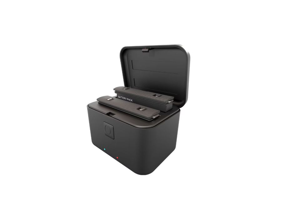 Incarcator cu 2 sloturi pentru insta360 One X5, Negru