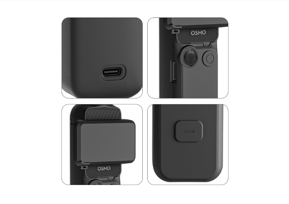 Husa de protectie din Silicon Pentru Camera/Stabilizator DJI Osmo Pocket 3, Negru