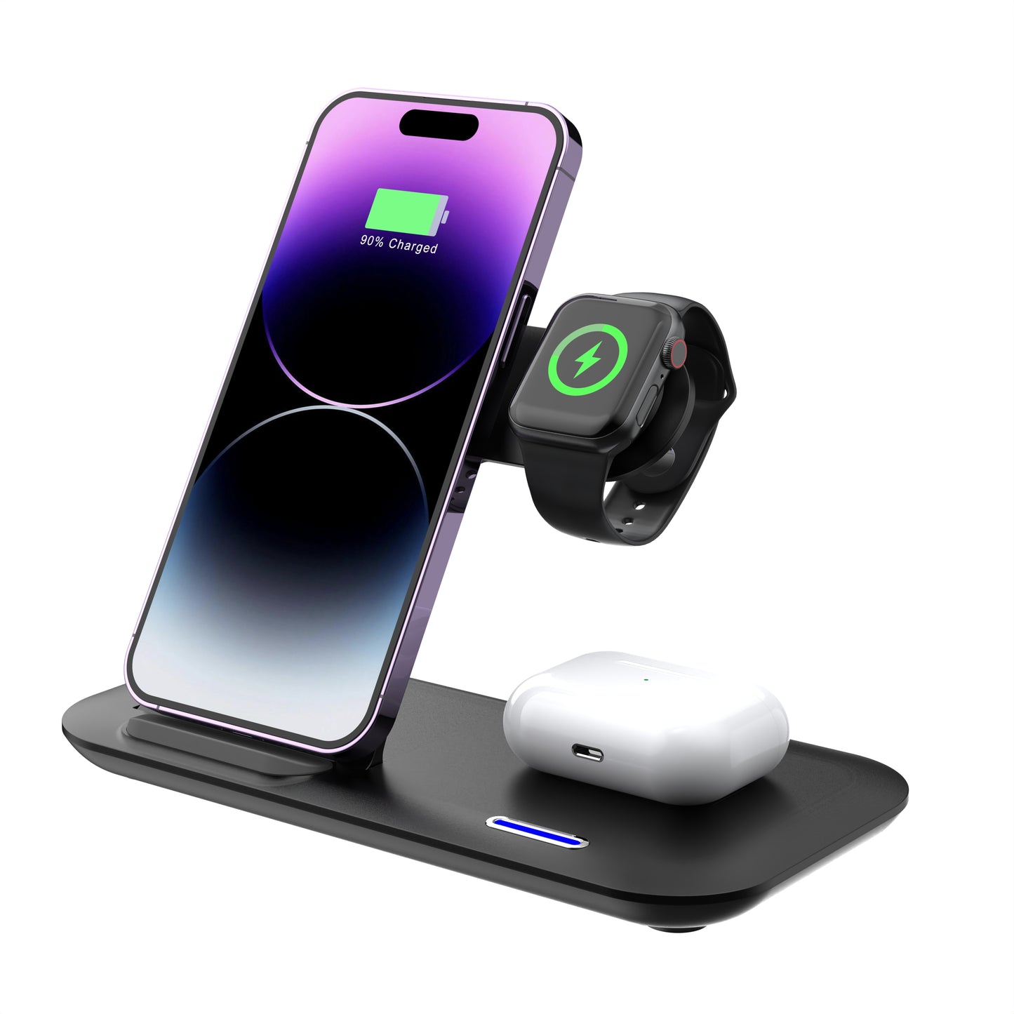 Incarcator Wireless Portabil 3 In 1