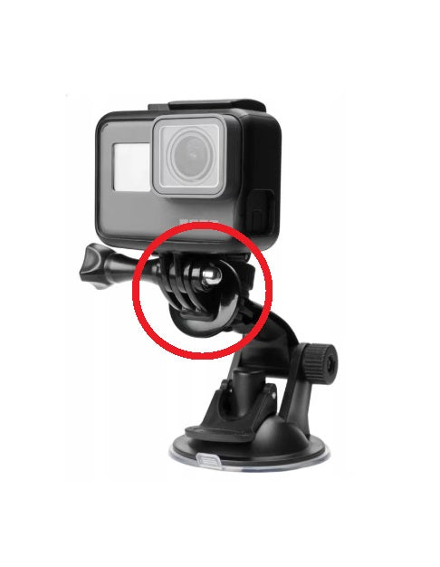 Adaptor 360 grade Fixare .Sistem Prindere pe Trepied pentru Camera video sport GoPro , insta360 , SJcam, DJI, Universal cu filet interior (mama)