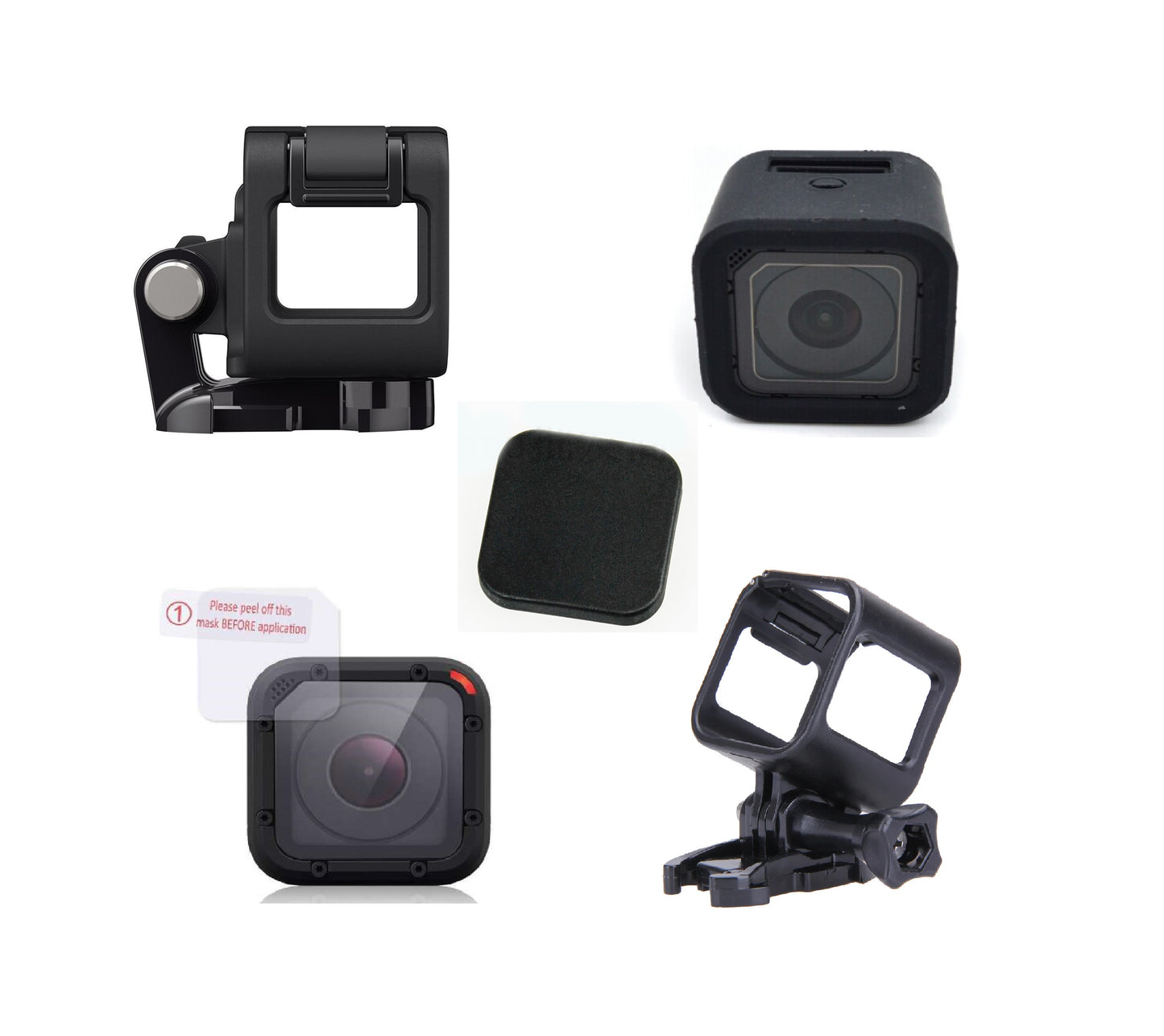 Set 5 accesorii pentru Gopro Session 4-5