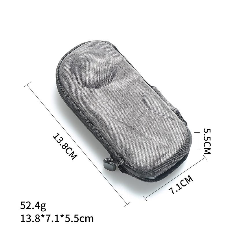Geanta de protectie si transport pentru camere video sport Insta360 One X4 X3 X2 X1, 13.8x7.1x5.5 cm