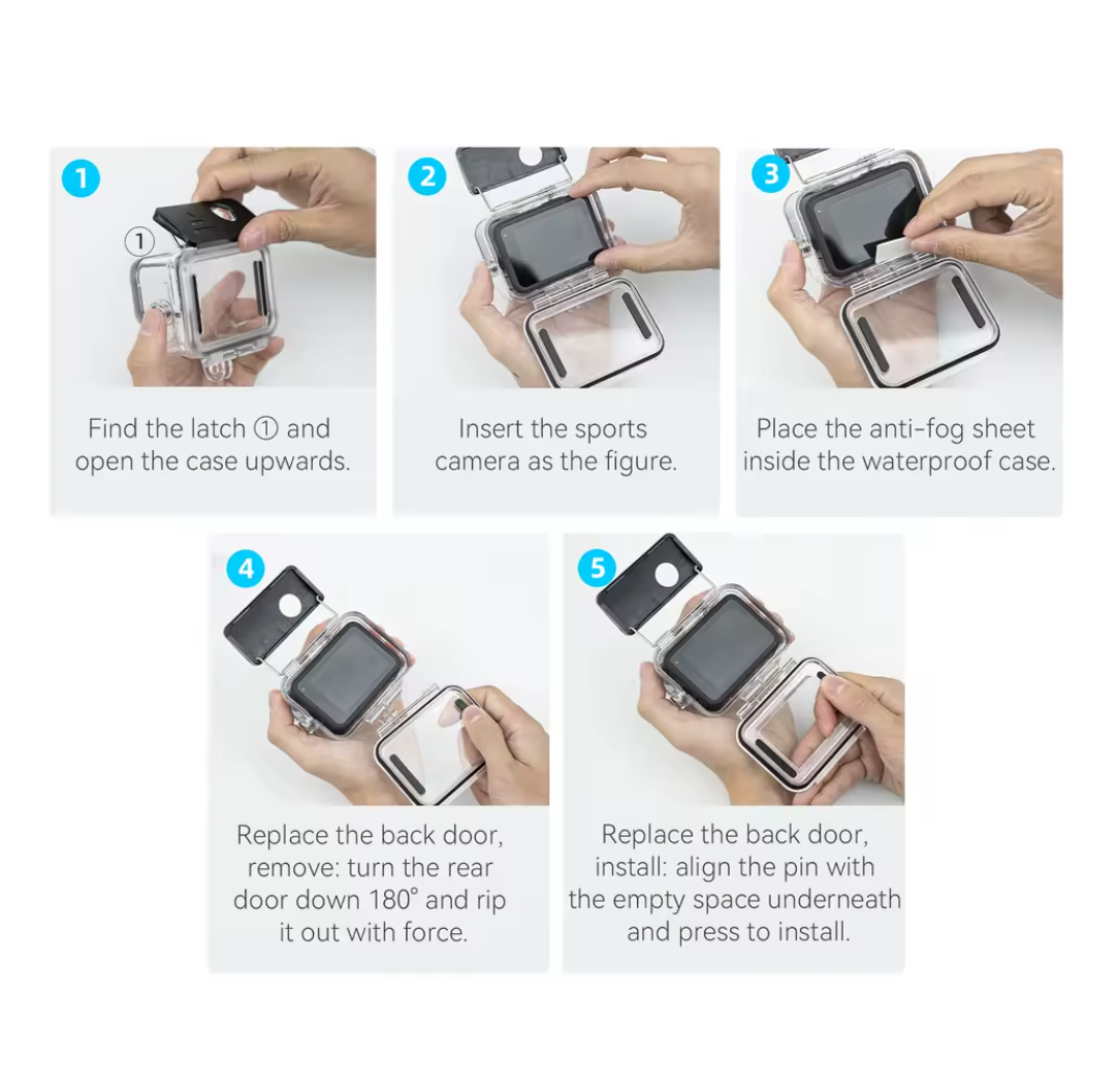 Carcasa Waterproof pentru GoPro Hero 13