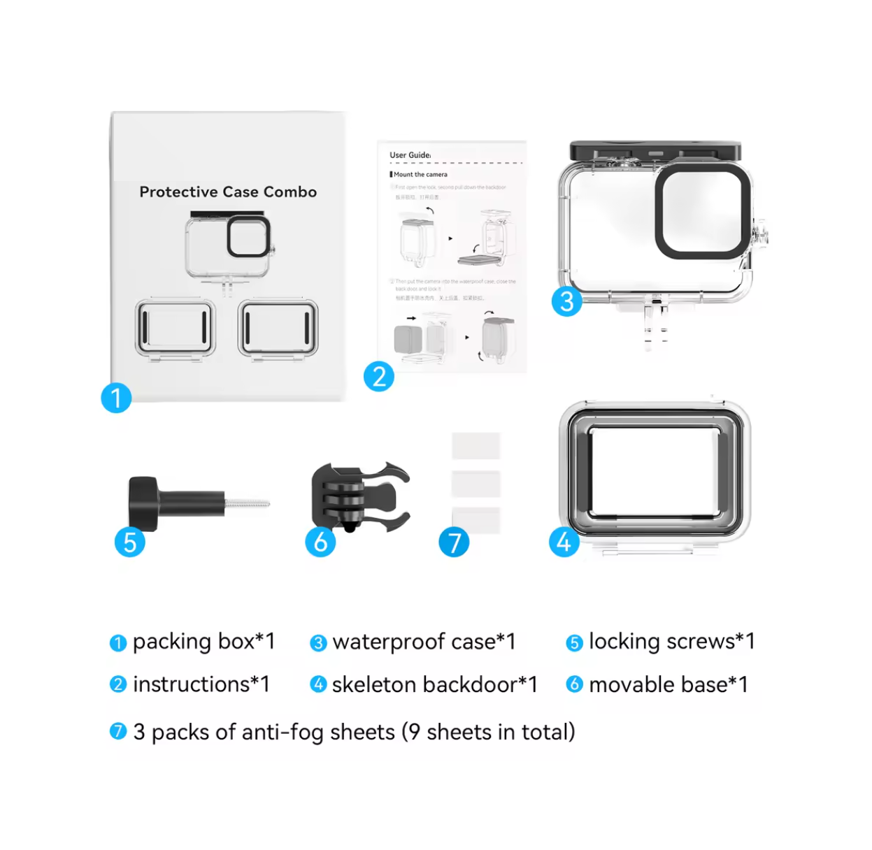 Carcasa Waterproof pentru GoPro Hero 13