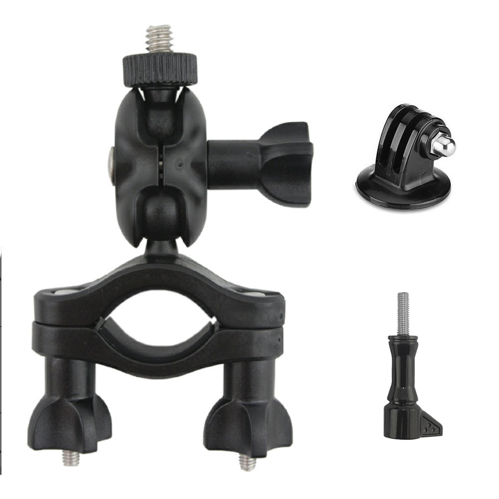 Prindere pt Ghidon,Furca Bicicleta/Motocicleta 360 Grade pt Camere Gopro , insta360 , DJI etc , Universal