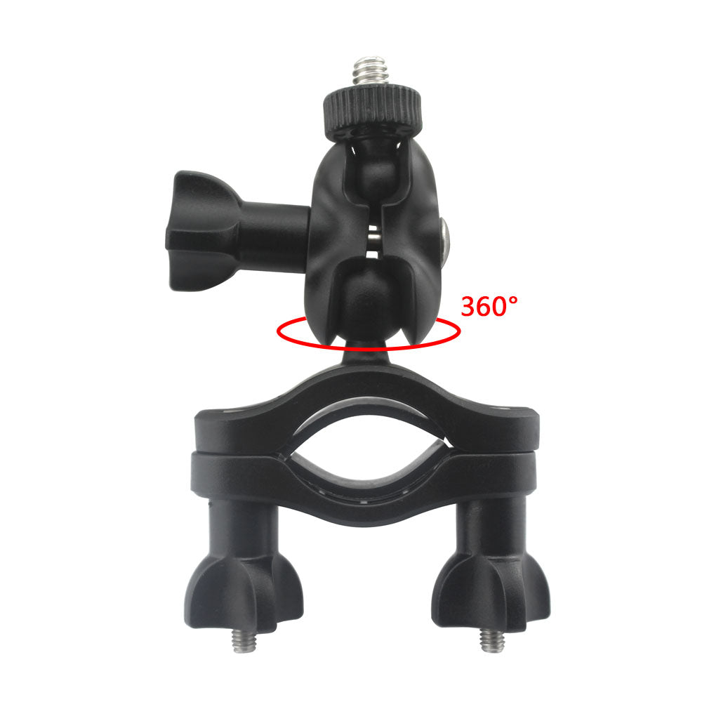 Prindere pt Ghidon,Furca Bicicleta/Motocicleta 360 Grade pt Camere Gopro , insta360 , DJI etc , Universal