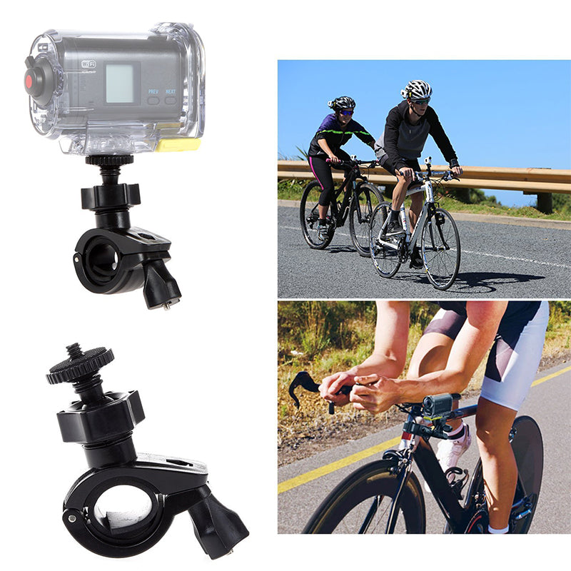 Prindere pt Ghidon,Furca Bicicleta/Motocicleta 360 Grade pt Camere Gopro , insta360 , DJI etc , Universal