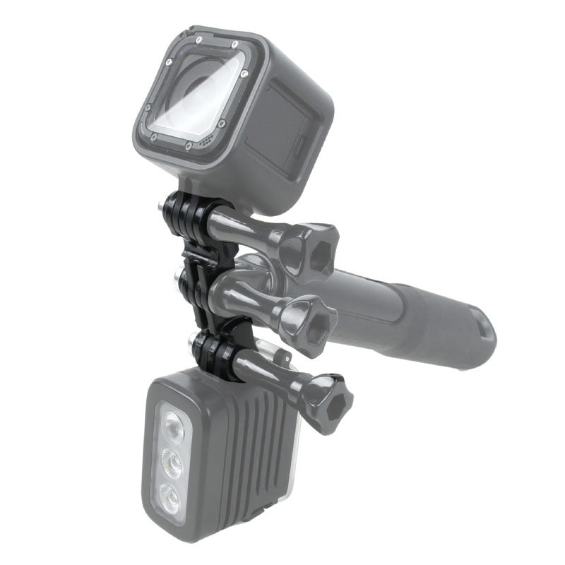 Suport Pentru Montare 2 Camere video Sport pe Stanga si Dreapta/GitUp Adaptor