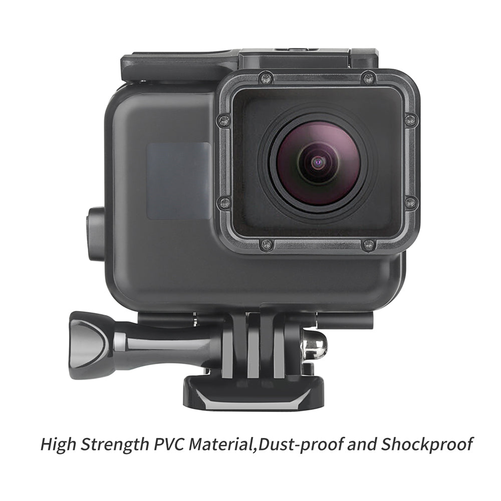 Carcasa de Protectie Subacvatica pt Gopro Hero 5 , 6 , 7 Negru WaterProof Case