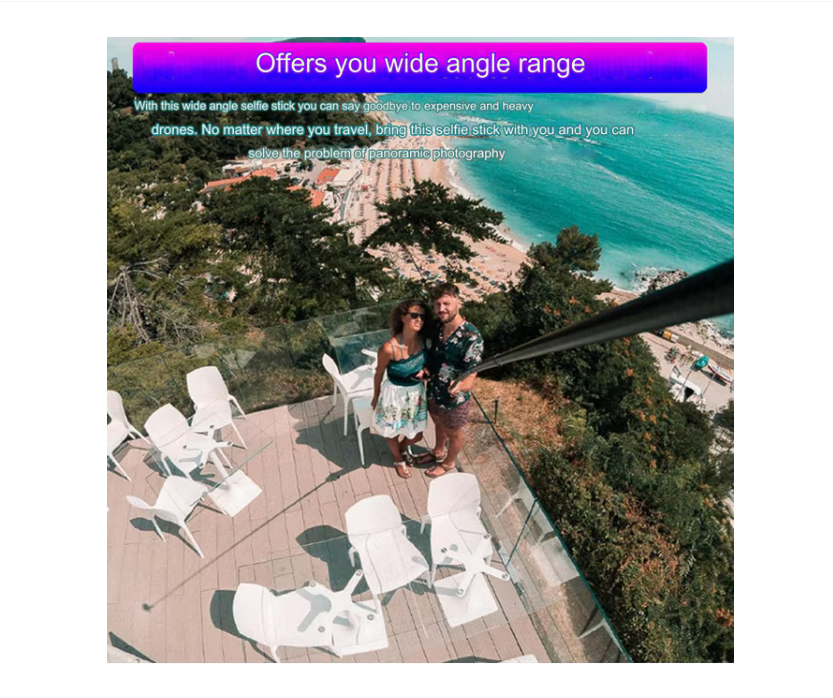 Selfie Stick 65 - 300 cm