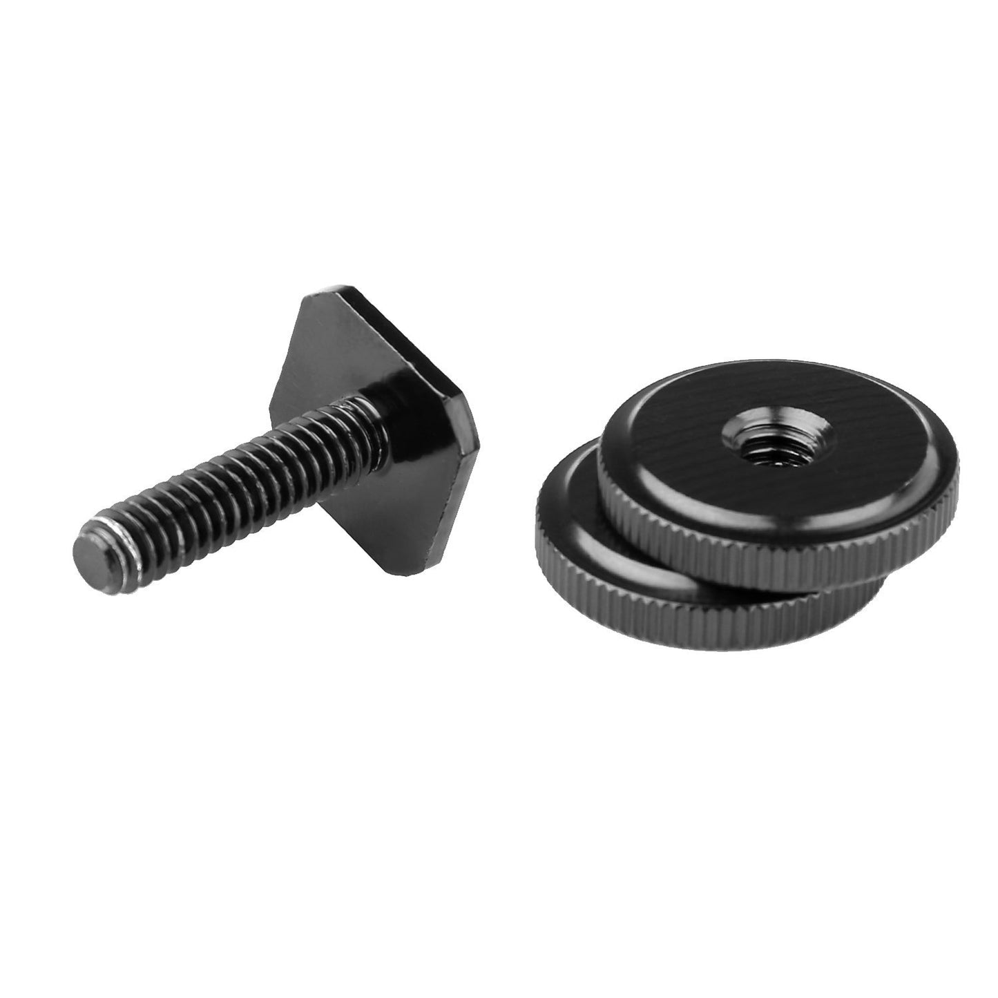 Adaptor Blitz cu Surub 3/8 montare cu doua punti pentru camere Foto, Video, Gopro, insta360, DJI, Sjcam, Universal