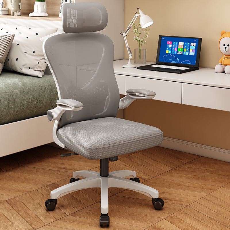 Scaun de Birou Ergonomic, inaltime tetiera reglabile , Suport pt Geaca , Negru
