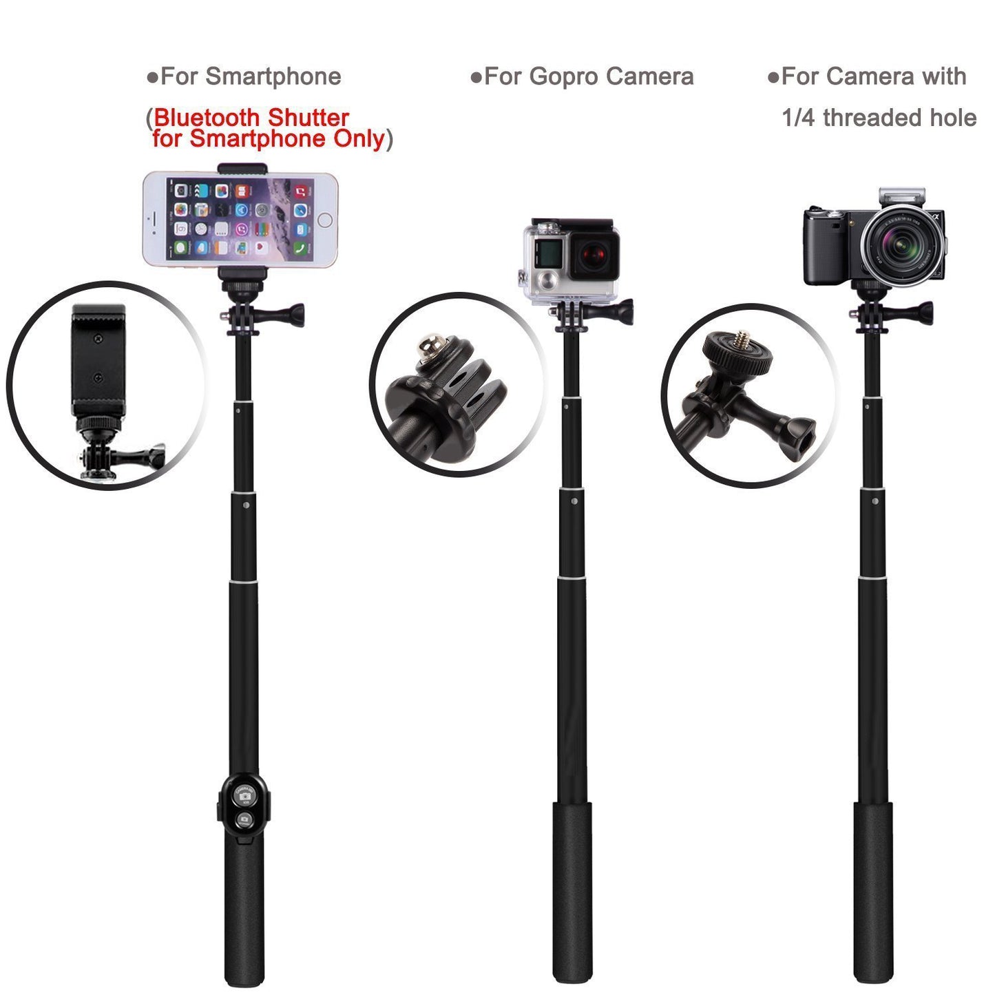 Selfie Stick 33-110 cm