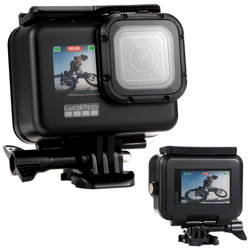 Carcasa de Protectie Subacvatica pt GoPro Hero 9 , 10 , 11 , 12 , 13 Negru WaterProof Case
