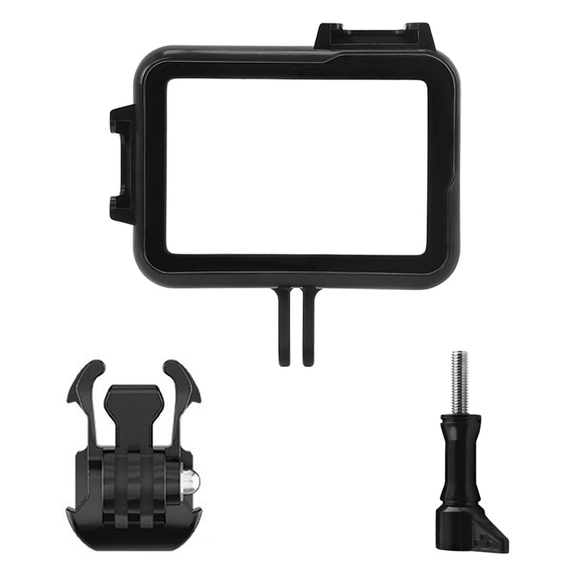 Carcasa Protectie/Prindere pt GoPro Hero 9 , 10 , 11 , 12 Rama/Frame cu 2 locuri pentru blit sau microfon