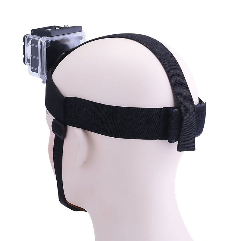 Sistem de prindere pe cap Headstrap cu extra fixare pe barbie