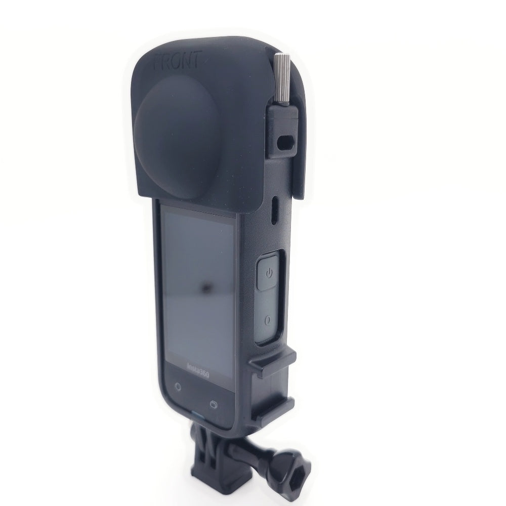 Carcasa Protectie/Prindere pt Insta360 One X4 Rama/Frame , impreuna cu Husa/Capac de Protectite din Silicon