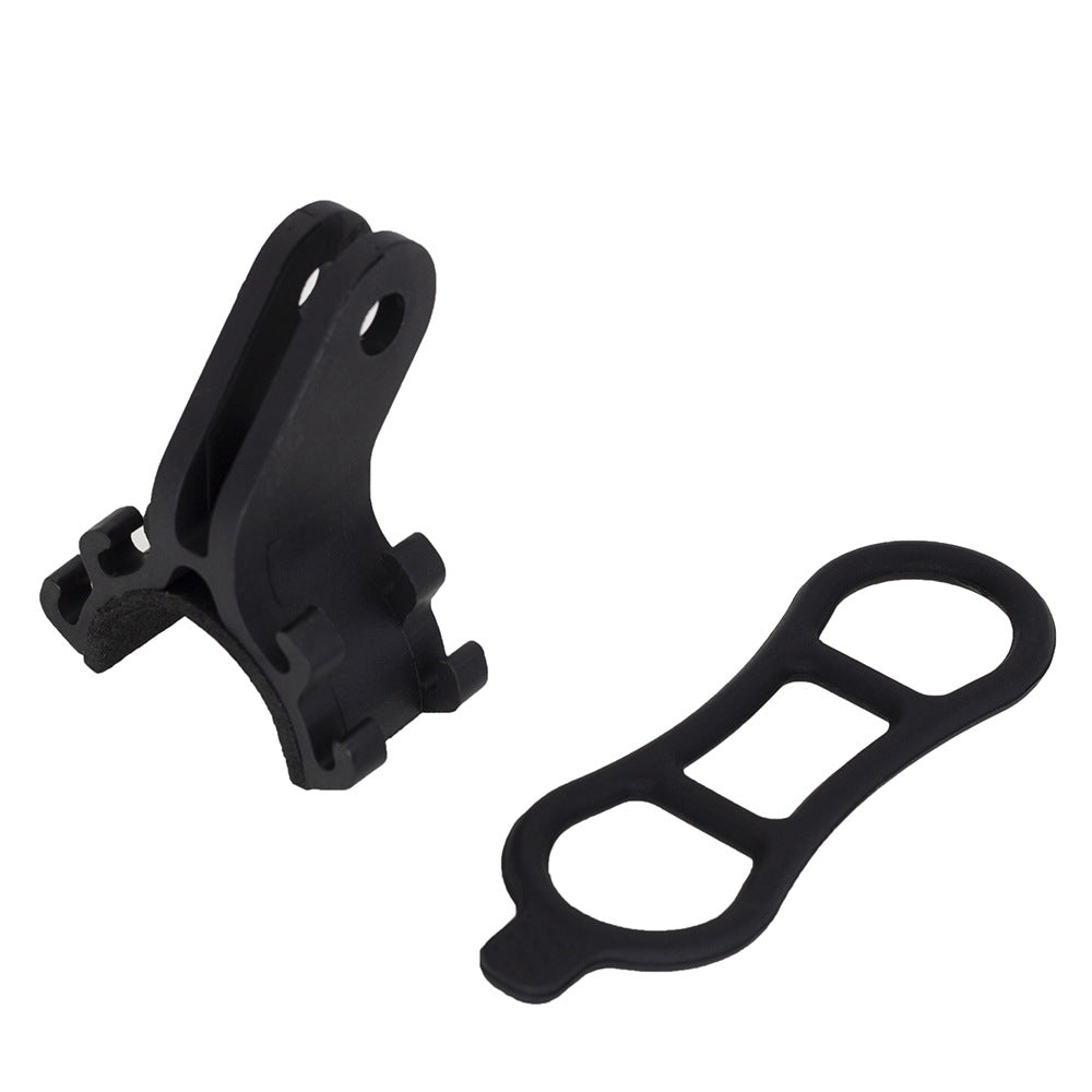 Suport din Aluminiu, Prindere Ciclocomputer pentru Ghidon Bicicleta Compatibil cu Garmin, Cateye, Bryton, Xoss, Magene, Universal, impreuna cu prindere pt Camere Video Sport Gopro, insta360, DJI Action sau Lanterna, Negru