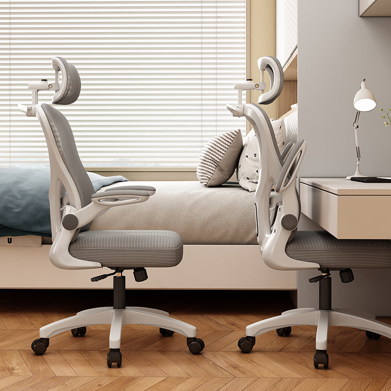 Scaun de Birou Ergonomic, inaltime tetiera reglabile , Suport pt Geaca , Negru