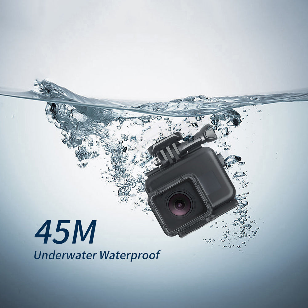 Carcasa de Protectie Subacvatica pt Gopro Hero 5 , 6 , 7 Negru WaterProof Case
