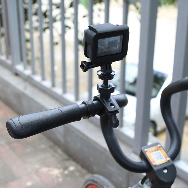 Prindere pt Ghidon,Furca Bicicleta/Motocicleta 360 Grade pt Camere Gopro , insta360 , DJI etc , Universal