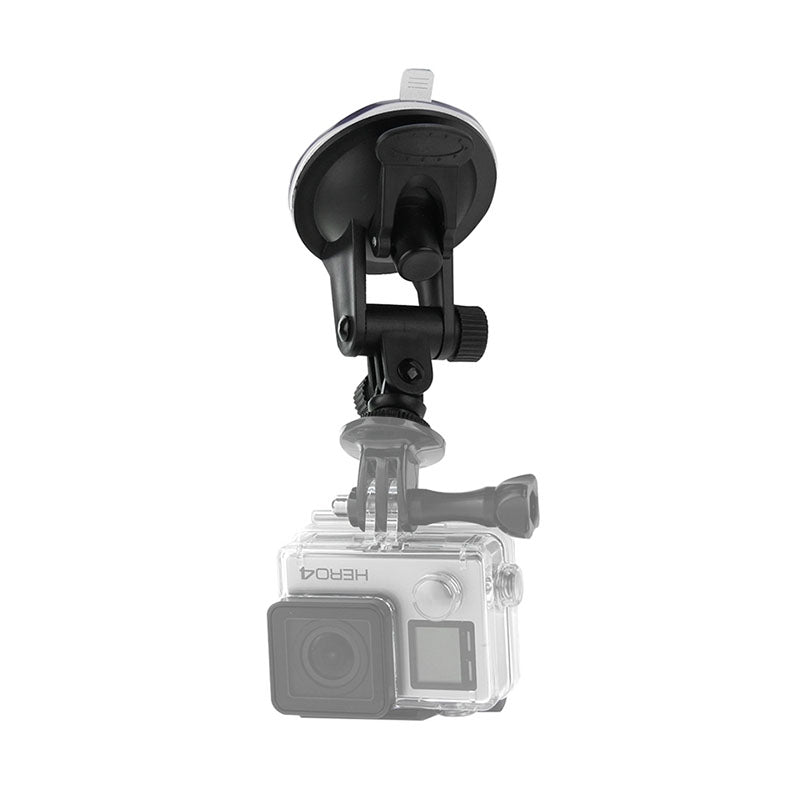 Ventuza Parbriz cu surub 1/4 Scurta pt Camere Gopro , insta360 , DJI etc Telefon , Universal