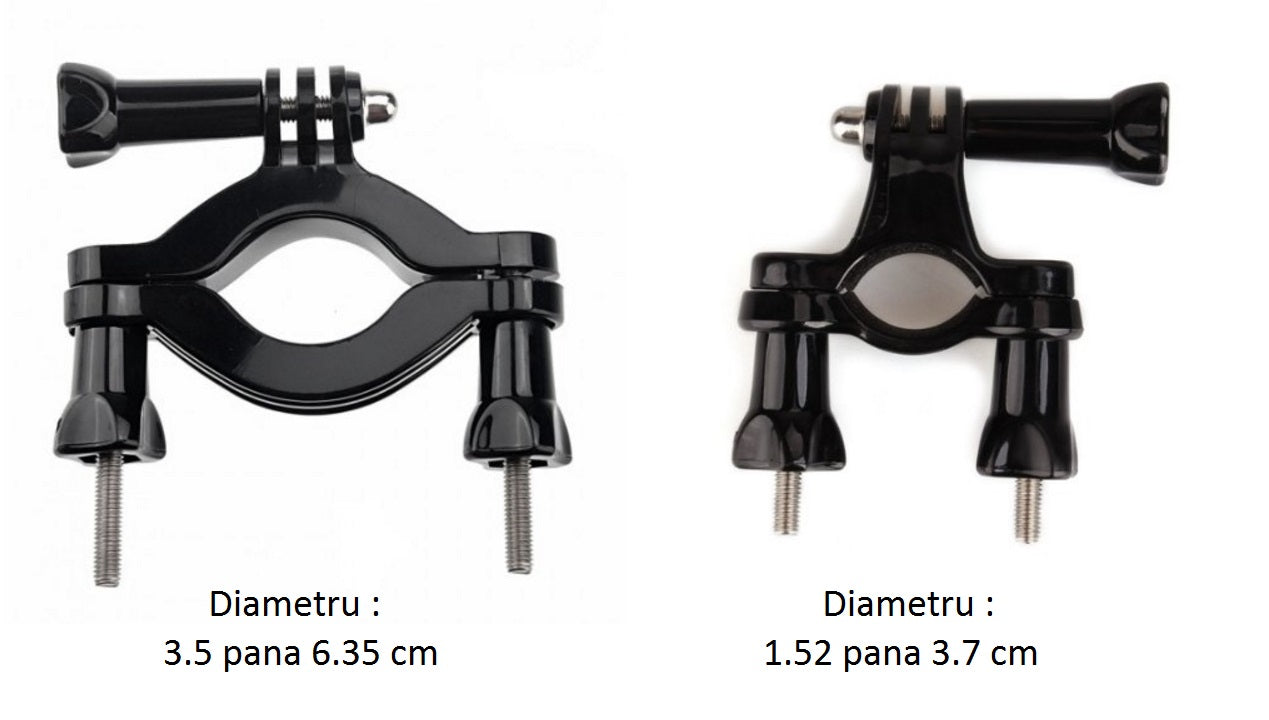 Prindere pt Ghidon,Furca Bicicleta/Motocicleta pt Camere Gopro , insta360 , DJI etc , Universal