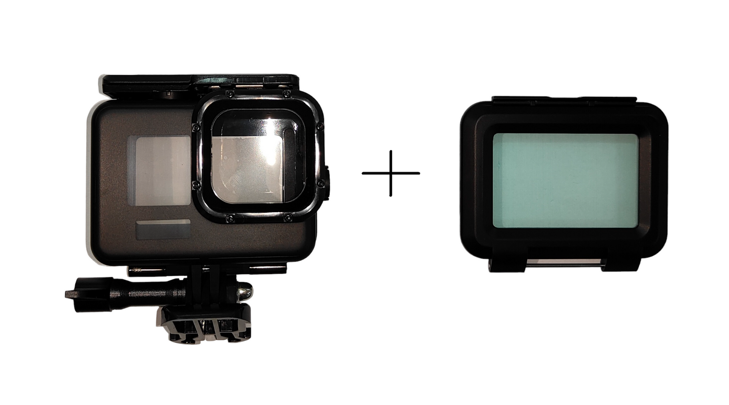 Carcasa de Protectie Subacvatica pt GoPro Hero 9 , 10 , 11 , 12 , 13 Negru WaterProof Case
