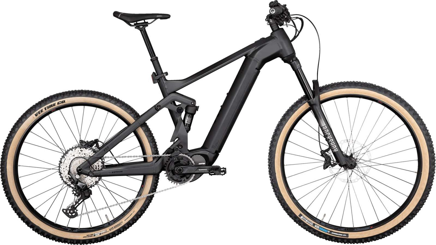 Bicicleta Electrica MTB E-bike, Kettler Scarpia FS3, Motor Shimano 85 NM, Baterie 750Wh, Roti 29 Fata 27.5 Spate , Negru