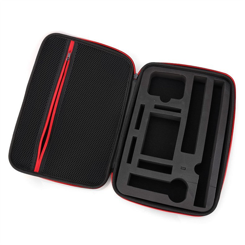 Geanta de protectie si transport pentru camere video sport Insta360 One X5 X4 X3 X2 X1 si Accesorii, 325X231X56 mm, L, Negru