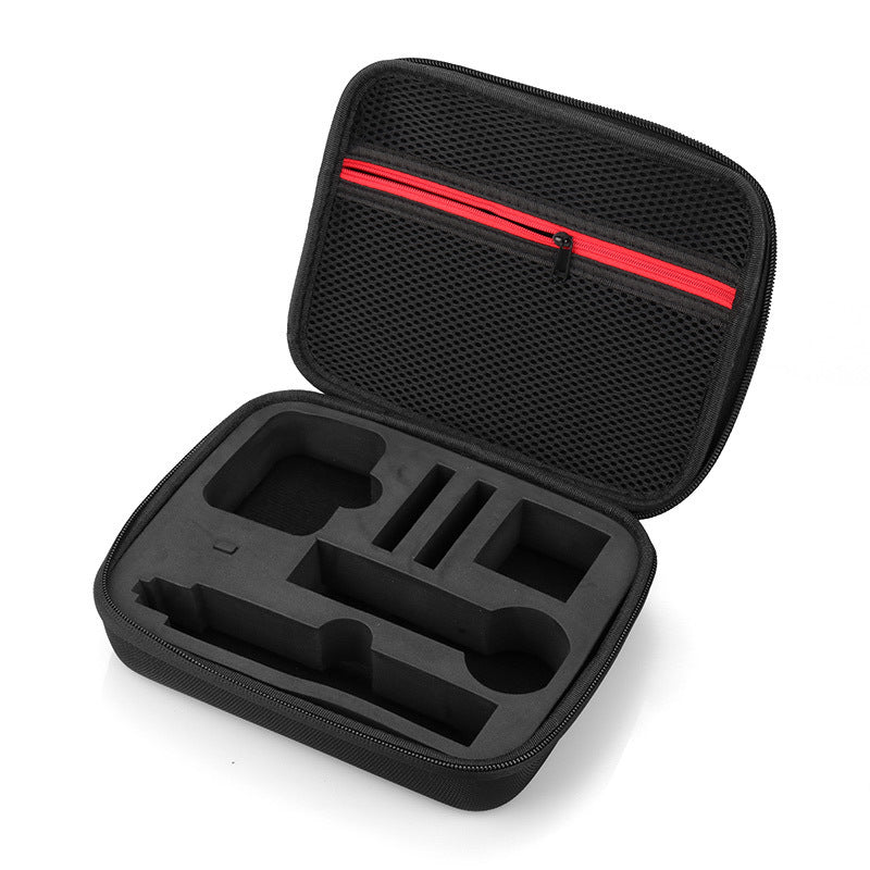 Geanta de protectie si transport pentru camere video sport Insta360 One X5 X4 X3 X2 X1 si Accesorii, 221X177X61 mm, M, Negru