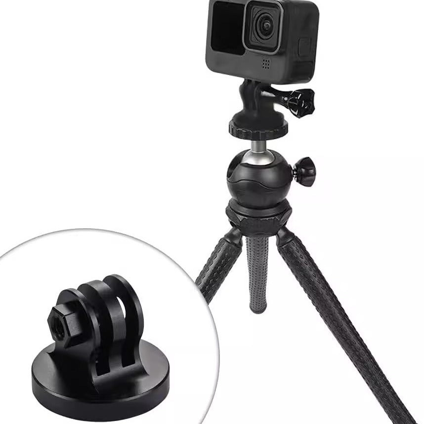Adaptor 360 grade Fixare , Sistem Prindere pe Trepied cu filet 1/4 interior (mama)
