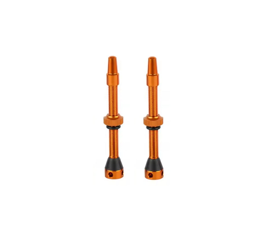 Valve Tubeless Presta (Set 2 buc), 44 mm cu 5 iesiri de aer, pentru Biciclete de Sosea, MTB, Cross country, Trail, Enduro, Downhill
