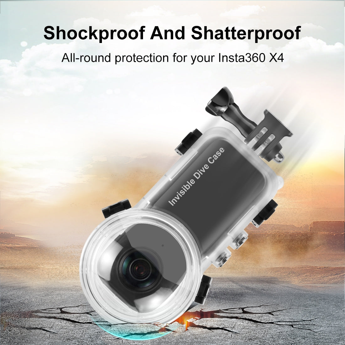 Carcasa Waterproof pt insta360 One X4