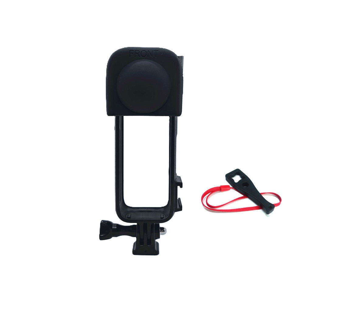 Carcasa Protectie/Prindere pt Insta360 One X4 Rama/Frame , impreuna cu Husa/Capac de Protectite din Silicon
