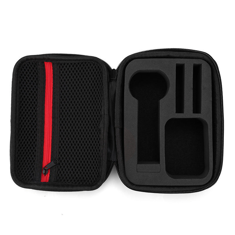 Geanta de protectie si transport pentru camere video sport Insta360 One X5 X4 X3 X2 X1 si Accesorii, 165X127X79 mm, S, Negru