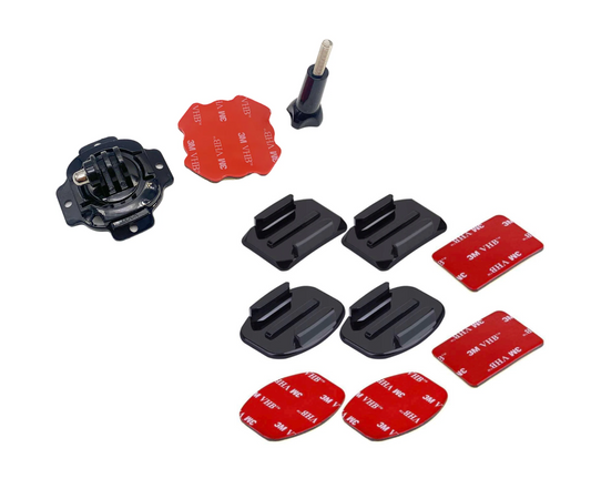 Set Sistem prindere cu adeziv banda 3M+ 1 Prindere 360 grade cu surub