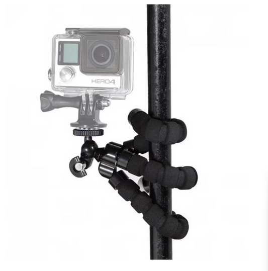 Trepied flexibil cu filet 1/4 pt camere Gopro , DJI , insta360 etc