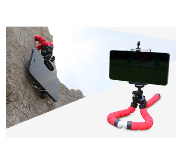 Trepied flexibil cu filet 1/4 pt camere Gopro , DJI , insta360 etc
