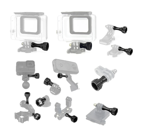 Set 3 Adaptoare de Extensii pt camere Gopro , insta360 , DJI etc din Aluminiu