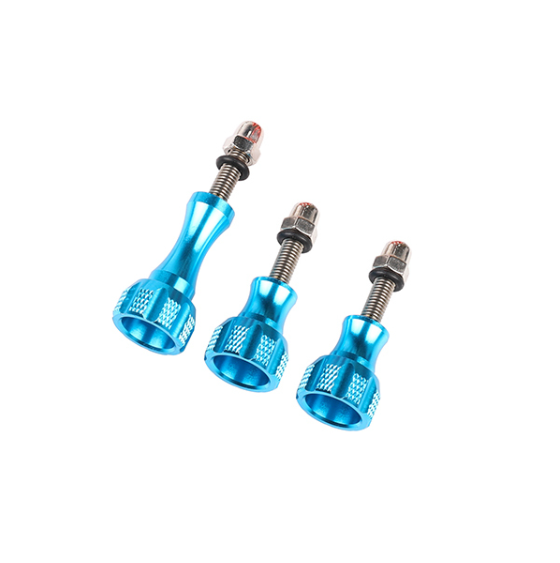 Set 3 Suruburi din Aluminiu CNC pt Gopro , DJI , insta360