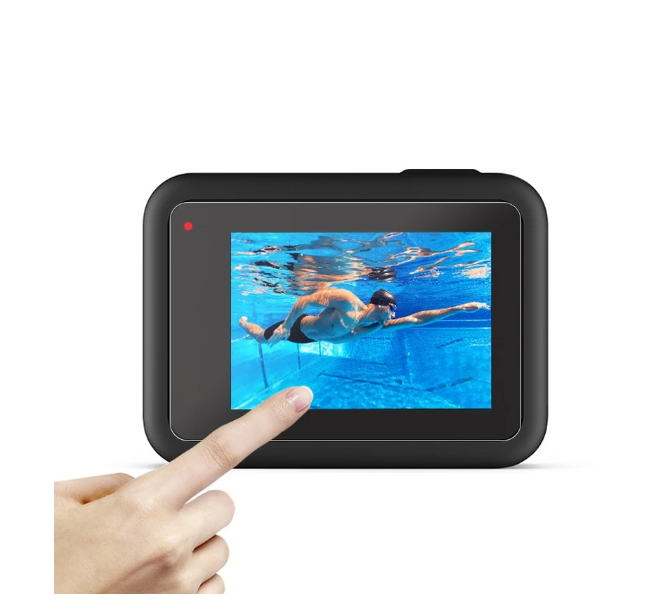 Set 2 x Folie protectie Sticla pt Gopro Hero 5 6 7 , H9