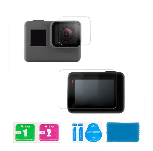 Set 2 x Folie protectie pt Gopro Hero 5 6 7