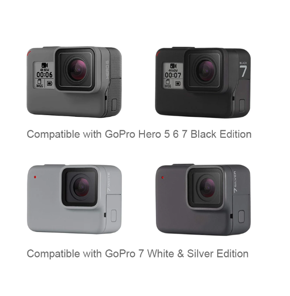 Set 2 x Folie protectie pt Gopro Hero 5 6 7