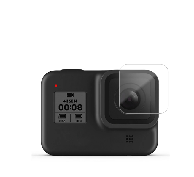 Set 3 x Folie protectie Sticla pt Gopro Hero 8 , H9